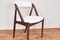 Mid-Century Teak & Bouline Chairs Model 31 by Kai Kristiansen for Schou Andersen, 1960s, Set of 4 9