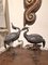 Vintage Silver Heron Sculptures, Early 20th Century, Set of 2, Image 14