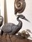 Vintage Silver Heron Sculptures, Early 20th Century, Set of 2, Image 16