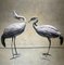 Vintage Silver Heron Sculptures, Early 20th Century, Set of 2, Image 1