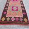 Tapis Tribal de Couloir en Laine, 1960s 4