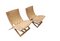 Westnofa Lounge Chairs with Saddle Girth by Ingmar Relling, 1960s, Set of 2 1