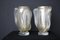 Large Vases in Pearly, Iridescent Murano Glass by Costantini, 1980s, Set of 2 2