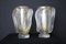 Large Vases in Pearly, Iridescent Murano Glass by Costantini, 1980s, Set of 2 3