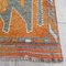 Vintage Oushak Orange Muted Runner Rug, 1960s, Image 7