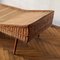 Mid-Century Modern Wicker Chaise Longue, Hungary, 1960s, Image 17