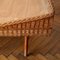 Mid-Century Modern Wicker Chaise Longue, Hungary, 1960s, Image 8