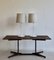 Large Lacquered Metal Table Lamps, 1970s, Set of 2 3
