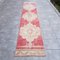 Vintage Muted Red Oushak Rug, 1960s 1