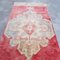 Vintage Muted Red Oushak Rug, 1960s, Image 6