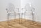 Chaises Louis Ghost par Philippe Starck pour Kartell, Set de 2 12