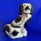 Black and White Mantel Dogs from Staffordshire Ware, England, 1950s, Set of 2 6