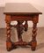 Louis XIII Center Table or Console in Walnut, Early 17 Century 15