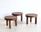 Small Round Side Tables by Mado Jolain and René Legrand, France, 1956, Set of 3 1