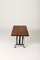 Tavolino da caffè in quercia e ferro battuto, anni '80, Immagine 2