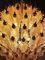 Kugelförmiger Poliedri Kronleuchter aus Muranoglas, 1990er 12