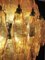 Kugelförmiger Poliedri Kronleuchter aus Muranoglas, 1990er 11