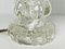 Cristal de Murano claro pequeño atribuido a Ercole Barovier para Barovier & Toso, años 30. Juego de 2, Imagen 4