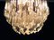 Lámpara de araña Quadriedri de cristal de Murano, años 90, Imagen 11