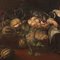 Italian Artist, Genre Scene with Still Life, 1760, Oil on Canvas, Framed 14