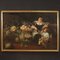 Italian Artist, Genre Scene with Still Life, 1760, Oil on Canvas, Framed 1