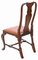 Queen Anne Revival Burr Walnut Dining Chairs, 1910s, Set of 6 8