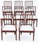 Mahogany Dining Chairs, 1820s, Set of 8, Image 1