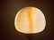 Mid-Century Portuguese Wood and Slag Onyx Glass Table Lamp, 1960s 6