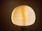 Mid-Century Portuguese Wood and Slag Onyx Glass Table Lamp, 1960s, Image 6