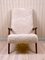 Schwedischer Siesta Sessel mit Fußstütze aus Teak & Schaffell von Jio Möbler, 1950er, 2er Set 13