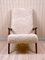 Swedish Siesta Lounge Chair with Footrest in Teak and Sheepskin from Jio Möbler, 1950s, Set of 2, Image 13