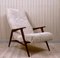 Swedish Siesta Lounge Chair with Footrest in Teak and Sheepskin from Jio Möbler, 1950s, Set of 2, Image 12