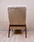 Swedish Siesta Lounge Chair with Footrest in Teak and Sheepskin from Jio Möbler, 1950s, Set of 2, Image 9