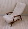 Schwedischer Siesta Sessel mit Fußstütze aus Teak & Schaffell von Jio Möbler, 1950er, 2er Set 6