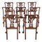 Georgian Revival Mahogany Dining Chairs, 1910s, Set of 8, Image 2