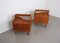 Nightstands in Ash with Glass Shelves, Germany, 1950s, Set of 2 4
