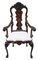 18th Century Dutch Marquetry Elbow Arm Chair, Image 2