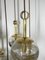 Brass Cascade Lamp with 7 Glass Balls, Germany, 1960s 10