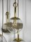 Brass Cascade Lamp with 7 Glass Balls, Germany, 1960s 8