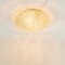 Geometric Amber Glass Ceiling Light from Limburg, Germany, 1970s, Image 6