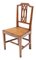 19th Century Elm Kitchen Dining Chairs, Set of 6, Image 4