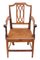 19th Century Elm Kitchen Dining Chairs, Set of 6, Image 6