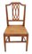 19th Century Elm Kitchen Dining Chairs, Set of 6, Image 9