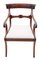 Regency Kubanische Esszimmerstühle aus Mahagoni: 6er Set (4+2), Antike Qualität, C1825, 6er Set 14