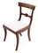 Regency Cuban Mahogany Dining Chairs: Set of 6 (4+2), Antique Quality, C1825, Set of 6 7