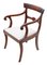 Regency Cuban Mahogany Dining Chairs: Set of 6 (4+2), Antique Quality, C1825, Set of 6 13