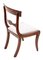 Regency Cuban Mahogany Dining Chairs: Set of 6 (4+2), Antique Quality, C1825, Set of 6 5