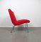 Chaises Vostra Rouges et Bleues avec Table d'Appoint par Walter Knoll, Allemagne, 1980s, Set de 3 4