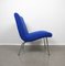 Rote & Blaue Vostra Stühle mit Beistelltisch von Walter Knoll, Deutschland, 1980er, 3er Set 16