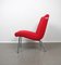 Chaises Vostra Rouges et Bleues avec Table d'Appoint par Walter Knoll, Allemagne, 1980s, Set de 3 5